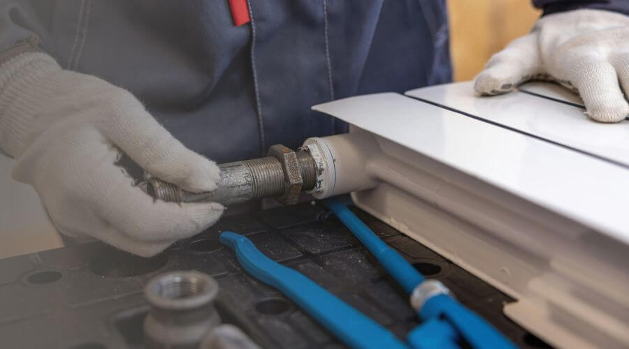 Gas Line Leak Repair in Newhall, WV